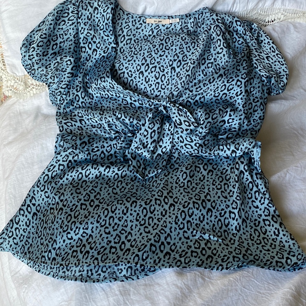 Plunge Cheetah Top